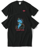 GYMMASTER/GOOD LIFE EMBROIDERY T  BLACK