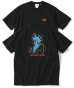 画像1: GYMMASTER/GOOD LIFE EMBROIDERY T  BLACK (1)