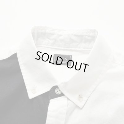 画像3: RATS/CRAZY PATTERN S/S SHIRT  WHITExBLACK