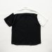 画像2: RATS/CRAZY PATTERN S/S SHIRT  WHITExBLACK (2)