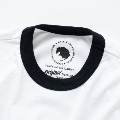 画像3: RATS/TRIM POCKRT T  WHITExBLACK