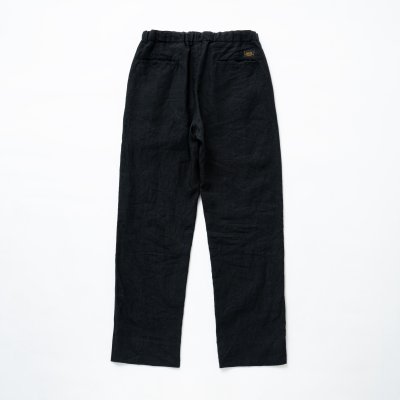画像2: RATS/LINEN EASY PANTS  BLACK