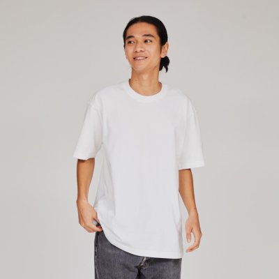 画像2: HANES/BEFFY T SHIRT 1P  WHITE
