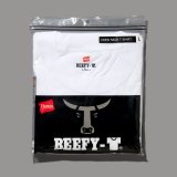 HANES/BEFFY T SHIRT 1P  WHITE