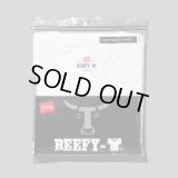 HANES/BEFFY T SHIRT 1P  WHITE