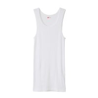 HANES/2p A SHIRT  WHITE