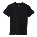HANES/2P CREW NECK T  BLACK