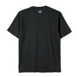 HANES/BEFFY T SHIRT 1P  BLACK