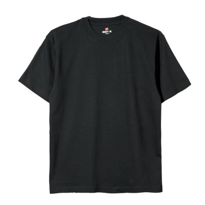 画像1: HANES/BEFFY T SHIRT 1P  BLACK
