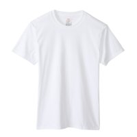 HANES/2P CREW NECK T  WHITE