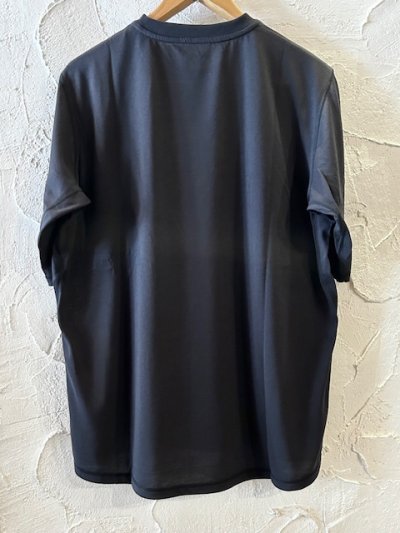 画像2: NANGA/DRY MIX FRAME LOGO  T  BLACK