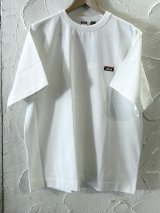 NANGA/ECO HYBRID BOX LOGO EMBROIDERY  T  WHITE