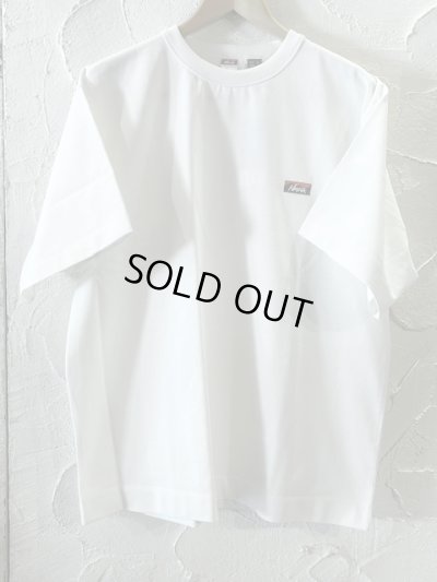 画像2: NANGA/ECO HYBRID BOX LOGO EMBROIDERY  T  WHITE