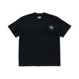 RATS/CIRCLE POCKET T BACK PRINT  BLACK