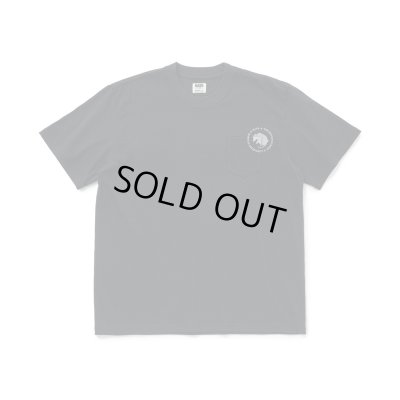 画像2: RATS/CIRCLE POCKET T BACK PRINT  CHARCOAL