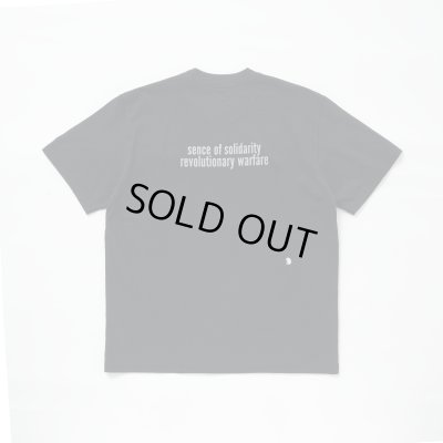 画像2: RATS/CIRCLE POCKET T BACK PRINT  BLACK