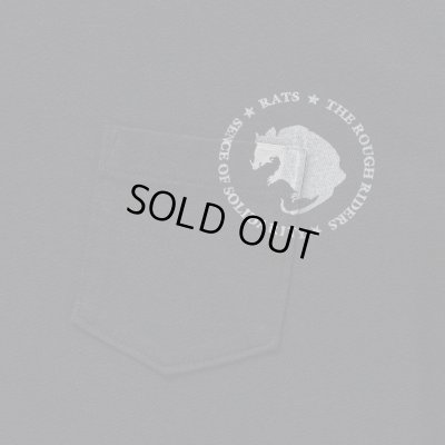 画像3: RATS/CIRCLE POCKET T BACK PRINT  CHARCOAL