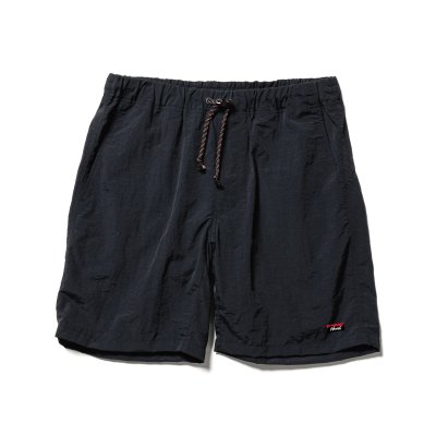 画像1: NANGA/NYLON TUSSER EASY SHORTS  BLACK