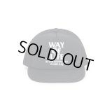 (店頭在庫分) RATS/MESH CAP WAY OF LIFE  BLACK