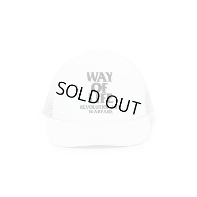 画像1: (店頭在庫分) RATS/MESH CAP WAY OF LIFE  WHITE