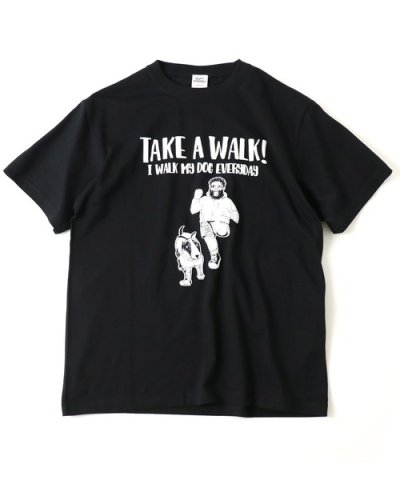 画像1: GYMMASTER/TAKE A WALK T  BLACK