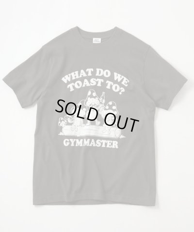 画像1: GYMMASTER/MUSH ROOM T  CHARCOAL