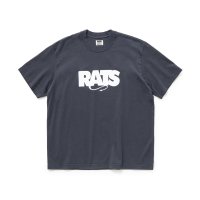 RATS/BOX LOGO T  CHARCOAL