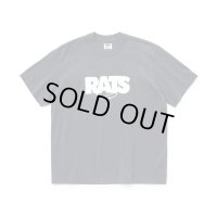 RATS/BOX LOGO T  CHARCOAL