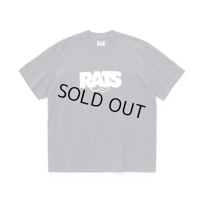 画像1: RATS/BOX LOGO T  CHARCOAL