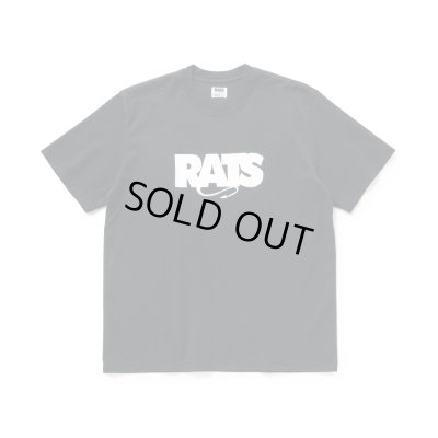 画像1: RATS/BOX LOGO T  BLACK