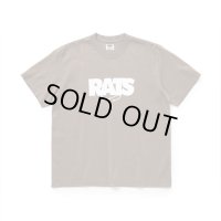 (店頭在庫) RATS/BOX LOGO T  BROWN