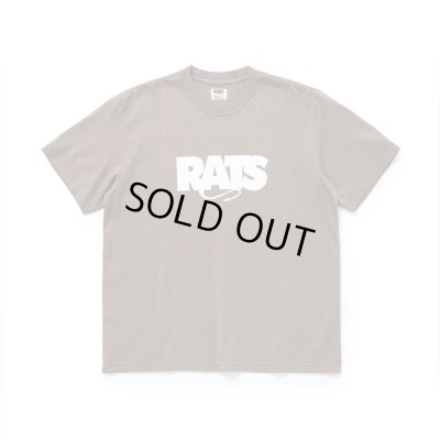 画像1: (店頭在庫) RATS/BOX LOGO T  BROWN
