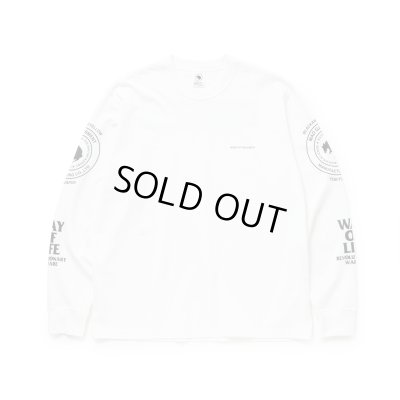 画像1: (店頭在庫) RATS/TWO WHEEL LS T  WHITE