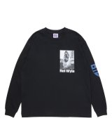 ROTTWEILER/DOG PHOTO LS T  BLACK