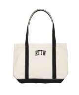 ROTTWEILER/RTTW TOTE BAG  WHITExBLACK