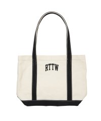 ROTTWEILER/RTTW TOTE BAG  WHITExBLACK