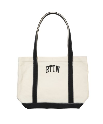 画像1: ROTTWEILER/RTTW TOTE BAG  WHITExBLACK
