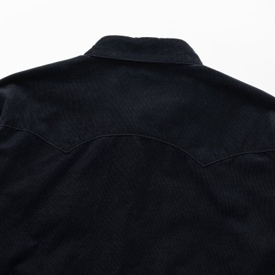 画像7: RATS/CORDUROY SHIRT  BLACK