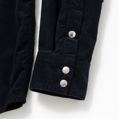 画像6: RATS/CORDUROY SHIRT  BLACK