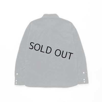 画像2: RATS/CORDUROY SHIRT  BLACK