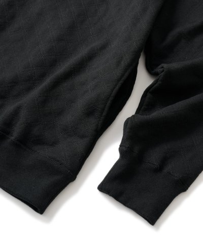 画像3: FTC/QUILTED HALF ZIP SWEAT  BLACK