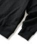 画像3: FTC/QUILTED HALF ZIP SWEAT  BLACK (3)