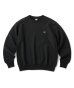 画像1: FTC/SMALL BOX LOGO CREW NECK  BLACK (1)