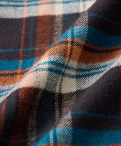 画像4: FTC/HEAVY PLAID NELL SHIRT  ORANGE
