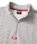 画像2: FTC/QUILTED HALF ZIP SWEAT  GRAY (2)