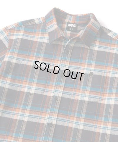 画像2: FTC/HEAVY PLAID NELL SHIRT  ORANGE