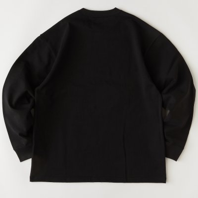 画像2: FAT/CALIGRAT Tee L  BLACK