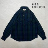 ALCARZA/HEAVY NELL CHECK WORK SHIRT  BLACKWATCH