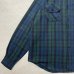 画像4: ALCARZA/HEAVY NELL CHECK WORK SHIRT  BLACKWATCH (4)