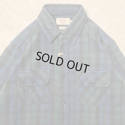 画像3: (再入荷) ALCARZA/HEAVY NELL CHECK WORK SHIRT  BLACKWATCH